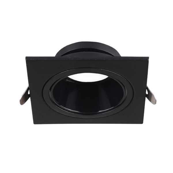 Светильник точечный встроенный Violux Bordo-S 35W GU10 220V IP20 квадрат черный