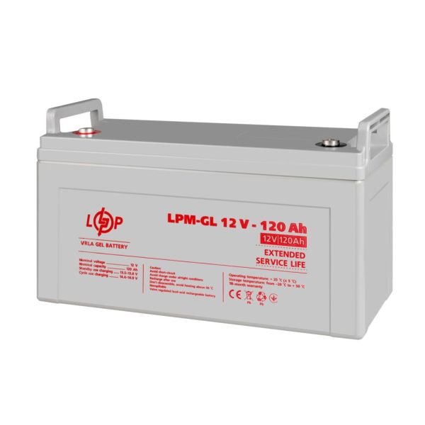 Аккумулятор гелевый LP LogicPower LPM-GL 12V - 120Ah