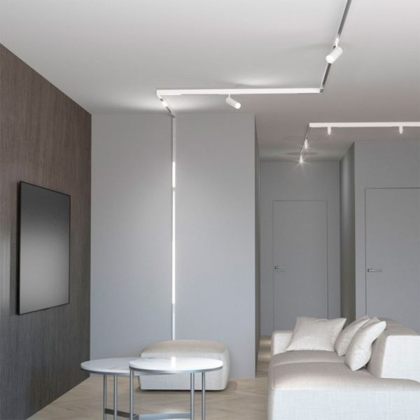 Світильник магнітний трековий Ardero led кутовий MGN302L 24Вт 1920Лм 4000K 48V білий