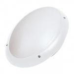 Світильник під цоколь Е27 IP65 Horoz AQUA OVAL OPAL білий