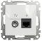 Розетка RJ45 категорія 6 UTP -TV Білий Sedna Design Schneider Electric SDD111469T
