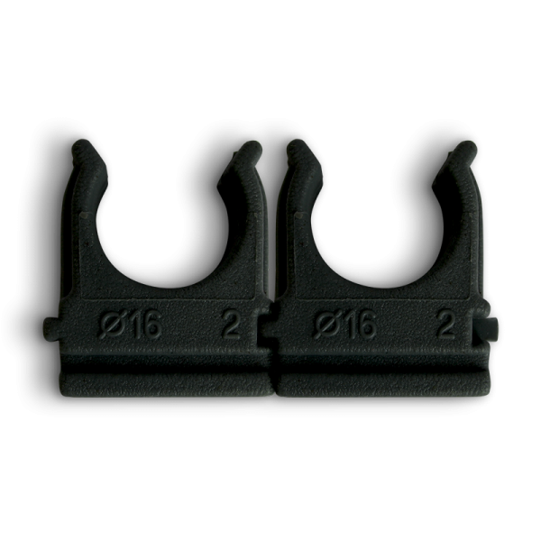 Тримач-кліпса для гофри d16 (100 шт.)