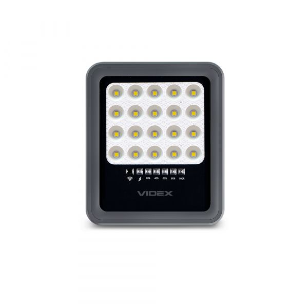 LED прожектор автономный VIDEX 500Lm 5000K
