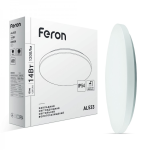 Світильник світлодіодний вологозахищений Feron AL533 14W 6500К IP54 білий
