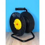Катушка 4 гнезда с крышками до 50м с заземлением 16А Lemanso LMK72005