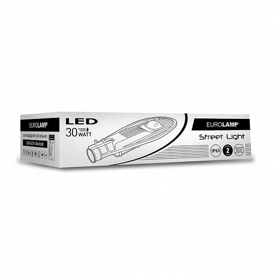 Светильник уличный классический COB 30W 6000K EUROLAMP LED