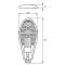 Светильник уличный облегченный COB 100W 6000K EUROLAMP LED