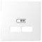 Панель для USB розетки Merten D-Life MTN4367-6035 Белый лотос