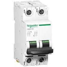 Автоматический выключатель C60H-DC 2P 3A C 500B DC Schneider Electric A9N61523