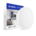Накладний світильник Коло GLOBAL 18W 4100К захист IP44