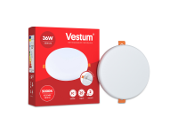 Світильник LED без рамки коло Vestum 36W 4100K