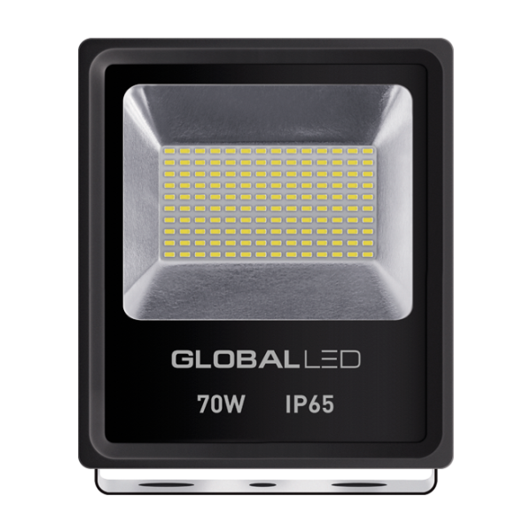 Прожектор світлодіодний LED GLOBAL FLOOD LIGHT 70W 5000K ІР65 (1-LFL-005)
