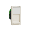 Розетка компьютерная RJ45 кат.5 STP 1 модуль Schneider Electric Unica New бежевый