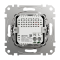 USB розетка тип A+A 2,1A Алюміній Sedna Design Schneider Electric SDD113401