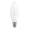 Світлодіодна LED лампа свічка GLOBAL C37 CL-F 5W тепле світло 3000К E14 (1-GBL-233)