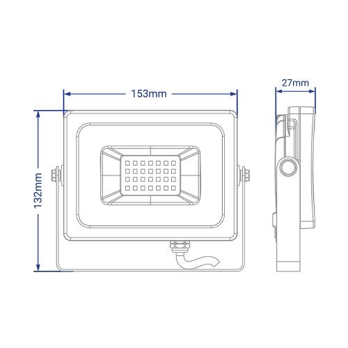 Світлодіодний прожектор Feron LL-993 30W 6400K IP65