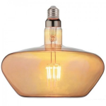 Лампа свiтлодiодна 8W E27 2200K filament Horoz GINZA Amber