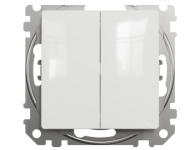 Двухклавишный выключатель Белый Sedna Design Schneider Electric SDD111105