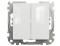 Двухклавишный выключатель Белый Sedna Design Schneider Electric SDD111105