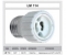 Перехідник з патрону E27 на GU10 Lemanso LM114
