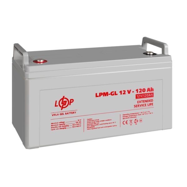 Аккумулятор гелевый LP LogicPower LPM-GL 12V - 120Ah