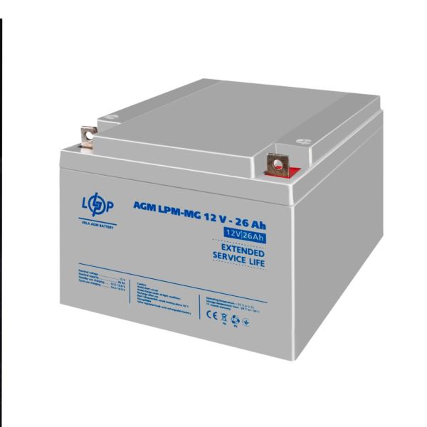 Акумулятор мультигелевий AGM LP LogicPower LPM-MG 12V - 26Ah
