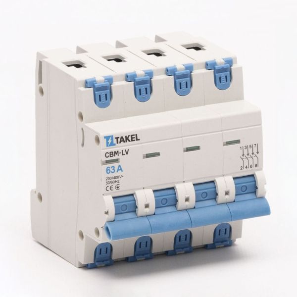 Выключатель нагрузки CBM-LV Takel 4p 63A 230-400В категория АС-22А IP20