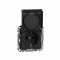 Розетка з заземленням зі шторками та кришкою Чорний Sedna Design Schneider Electric SDD114024
