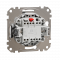 Одноклавішний перемикач Матовий алюміній Sedna Elements Schneider Electric SDD170106