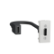 NU343018 Розетка HDMI, 1 модуль білий