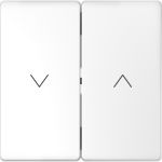 Клавиша для жалюзи Merten D-Life MTN3855-6035 Белый лотос