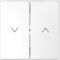 Клавиша для жалюзи Merten D-Life MTN3855-6035 Белый лотос