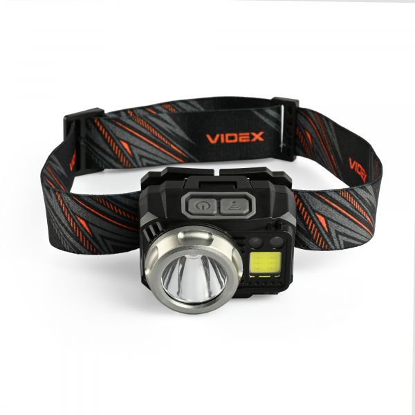 Налобный светодиодный фонарик VIDEX VLF-H075C 550Lm 5000K