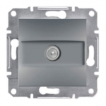 Розетка спутник. SAT конечная Сталь Asfora Plus Schneider Electric EPH3700162