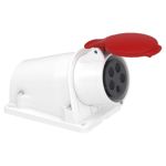 Розетка Schneider Electric 115 настенная угловая 3Р+PЕ+N 16А IP44