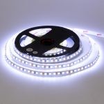 Светодиодная LED лента 5м 24V SMD 2835 126 LED 8W IP20 холодный белый (Premium)