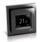 Терморегулятор DEVI многофункциональный 5-45 ° C датчик ° t воздуха и пола DEVIreg Touch Black черный 140F1069