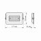 LED прожектор VIDEX F2e 30W 5000K