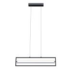 Світильник LED smart PRADA-P+пульт 90W 3000-5000K IP20 прямокутник чорно-білий Violux