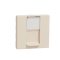 NU341544 Розетка компьютерна RJ45 кат.6 UTP 2 модуля Schneider Electric Unica New бежевий