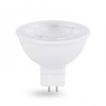 Лампа светодиодная прозрачная декоративная линза 6W G5.3 MR16 4000K Feron LB-194