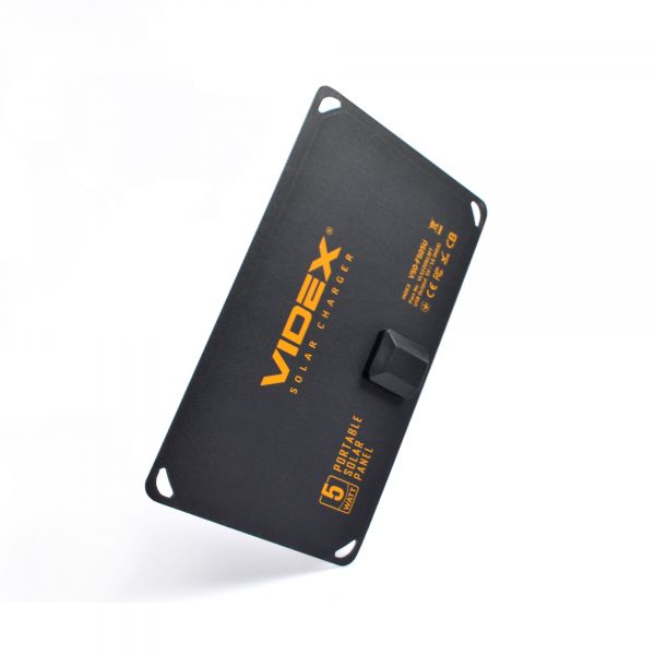 Портативное зарядное устройство солнечная панель VIDEX VSO-F505U 5W