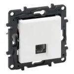 Розетка інформаційна RJ45 CAT5e UTP Legrand Niloe Step Білий