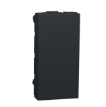 Заглушка 1 модуль NU986554 Schneider Electric Unica New антрацит