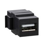 Механизм модуль USB 2.0 Keystone для установки на суппорт Merten MTN4581-0001