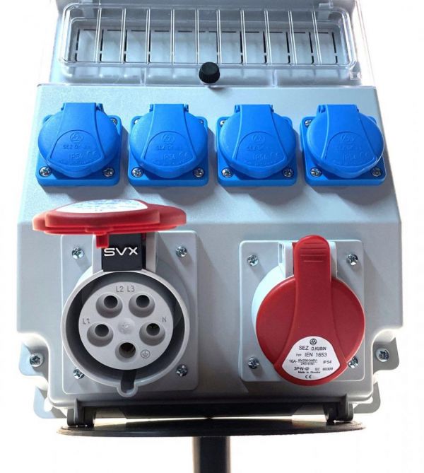 Щит с розетками Spamel ROS 11/x-21