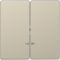Клавиша 2-я с линзой для LED модуля Merten D-Life MTN3420-6033 Сахара