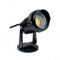Світильник садовий COB 7W 630LM 6500K IP65 чорний Lemanso LM20