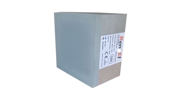 LED-бруківка 90х90х60 1,8W 12V IP68 теплий білий Standart