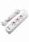 Удлинитель 3 гнезда + 2xUSB 5м с заземлением и кнопкой Lemanso LMK71007
